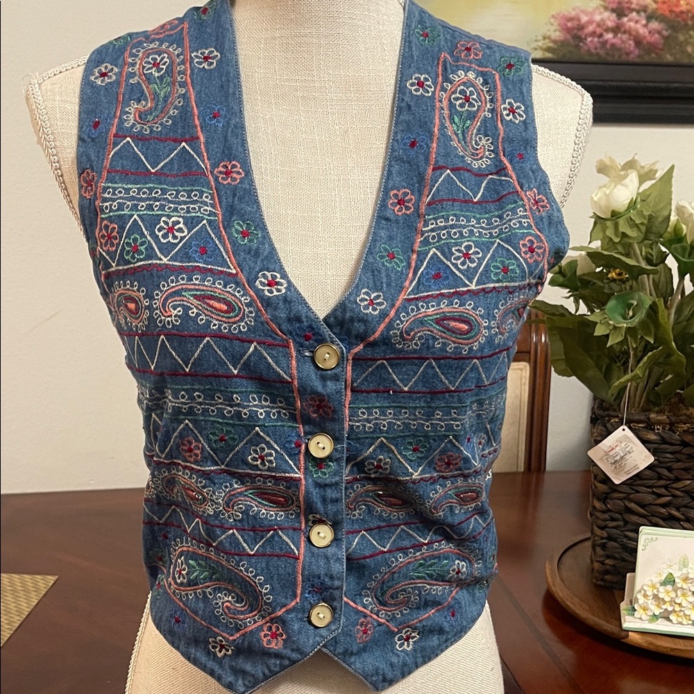 Petite Sophisticate Slate Blue Shell Top